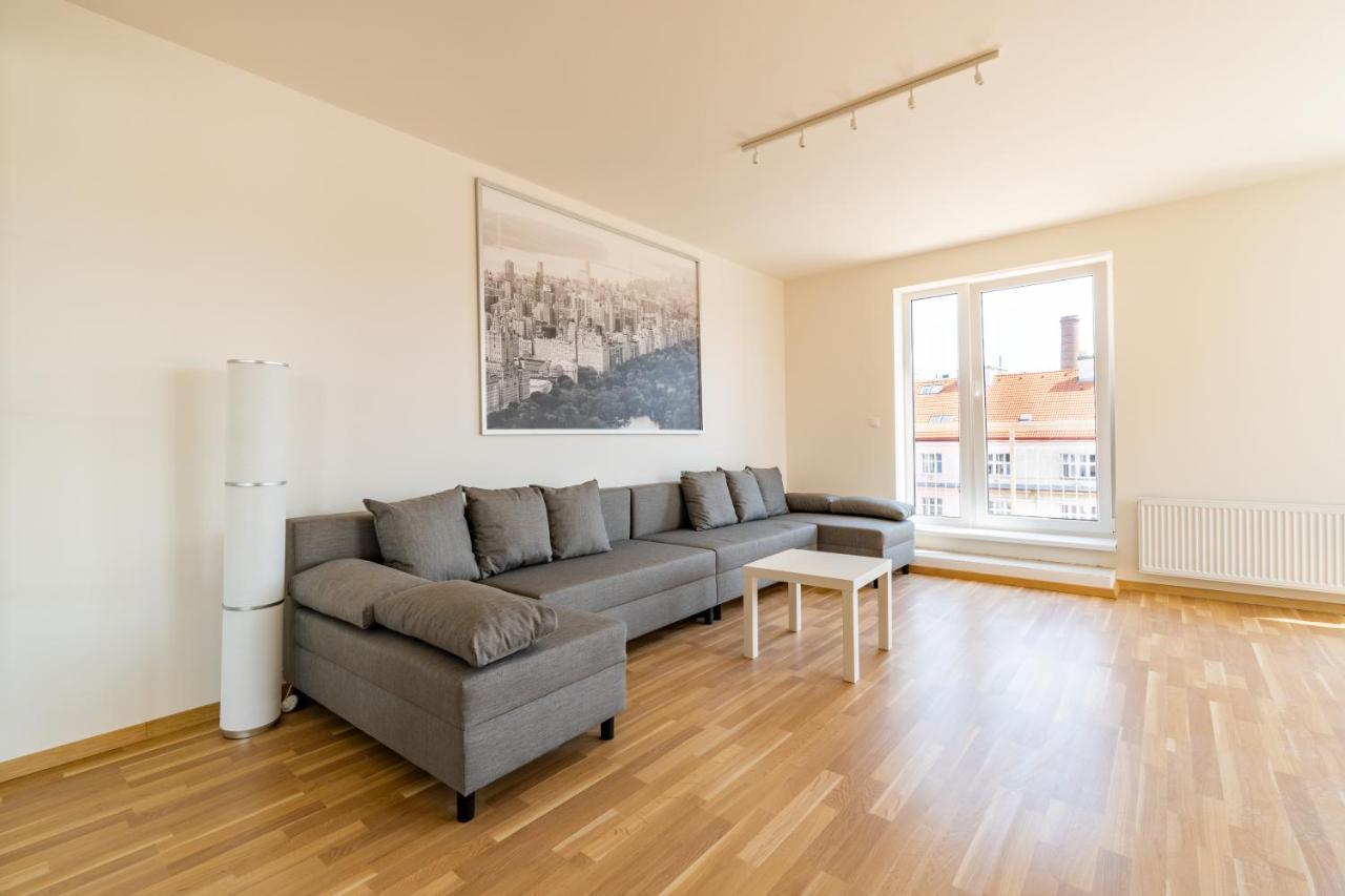Penthouse # 81 With Panoramic City View In Elite Rezidence With Free Parking Prag Dış mekan fotoğraf