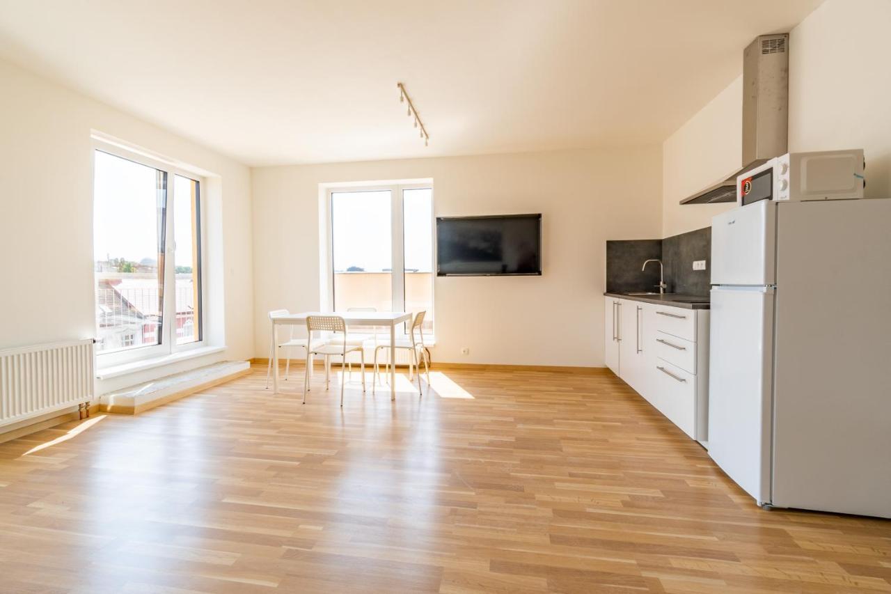 Penthouse # 81 With Panoramic City View In Elite Rezidence With Free Parking Prag Dış mekan fotoğraf
